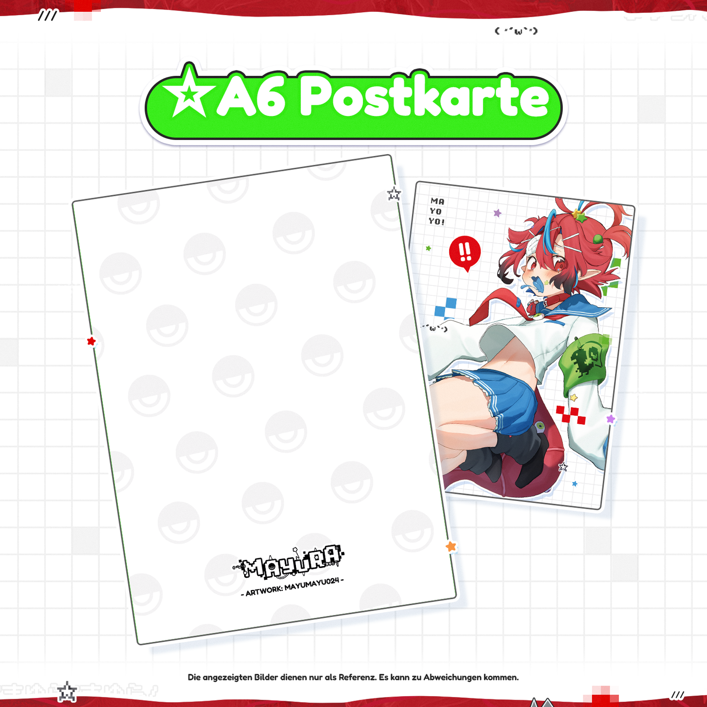 Mayura MAYUMAYU A6 Postkarte