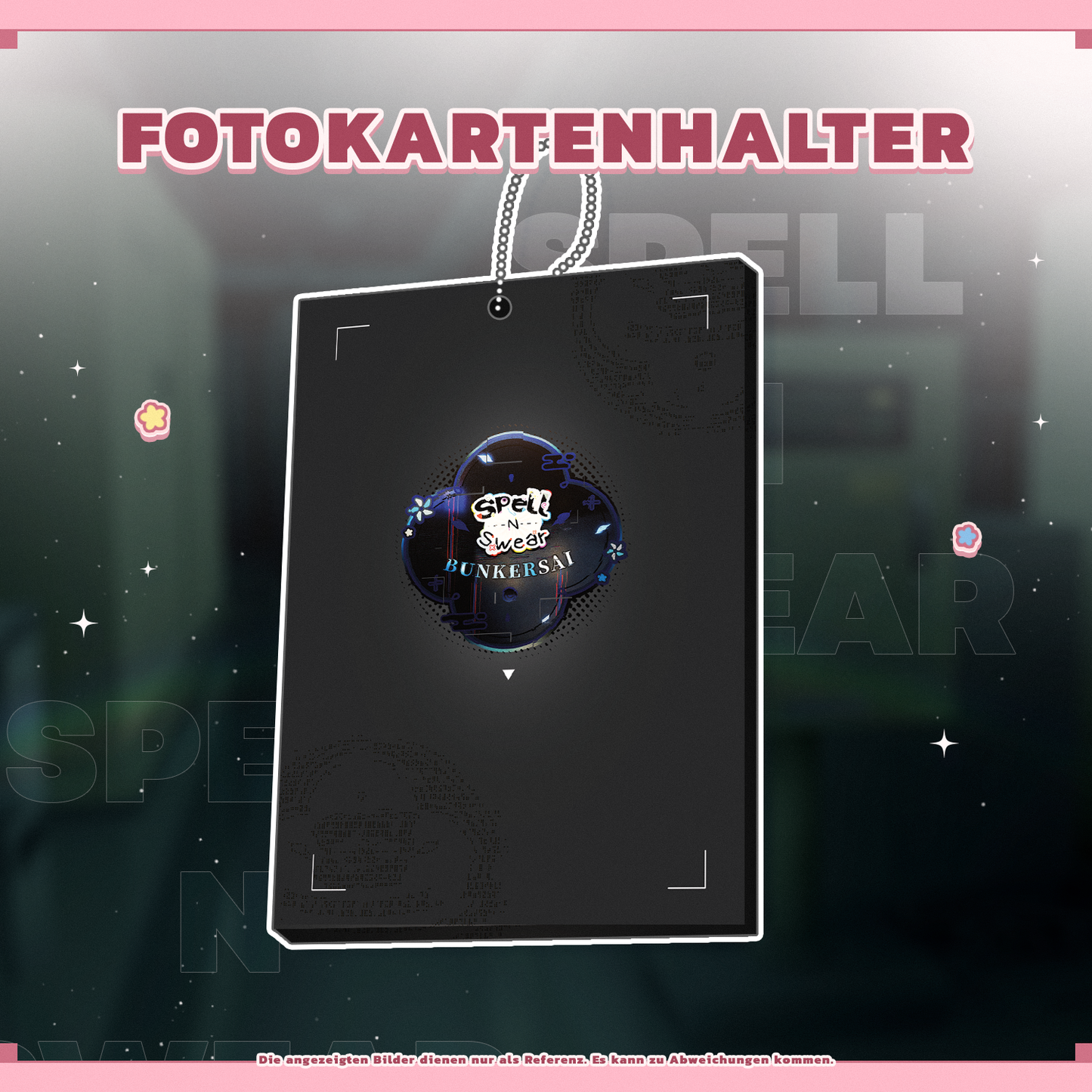 [VORBESTELLUNG] Spell N Swear Fotokartenhalter