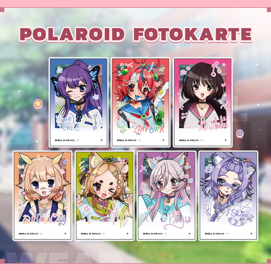 [VORBESTELLUNG] Spell N Swear Polaroid Fotokarte