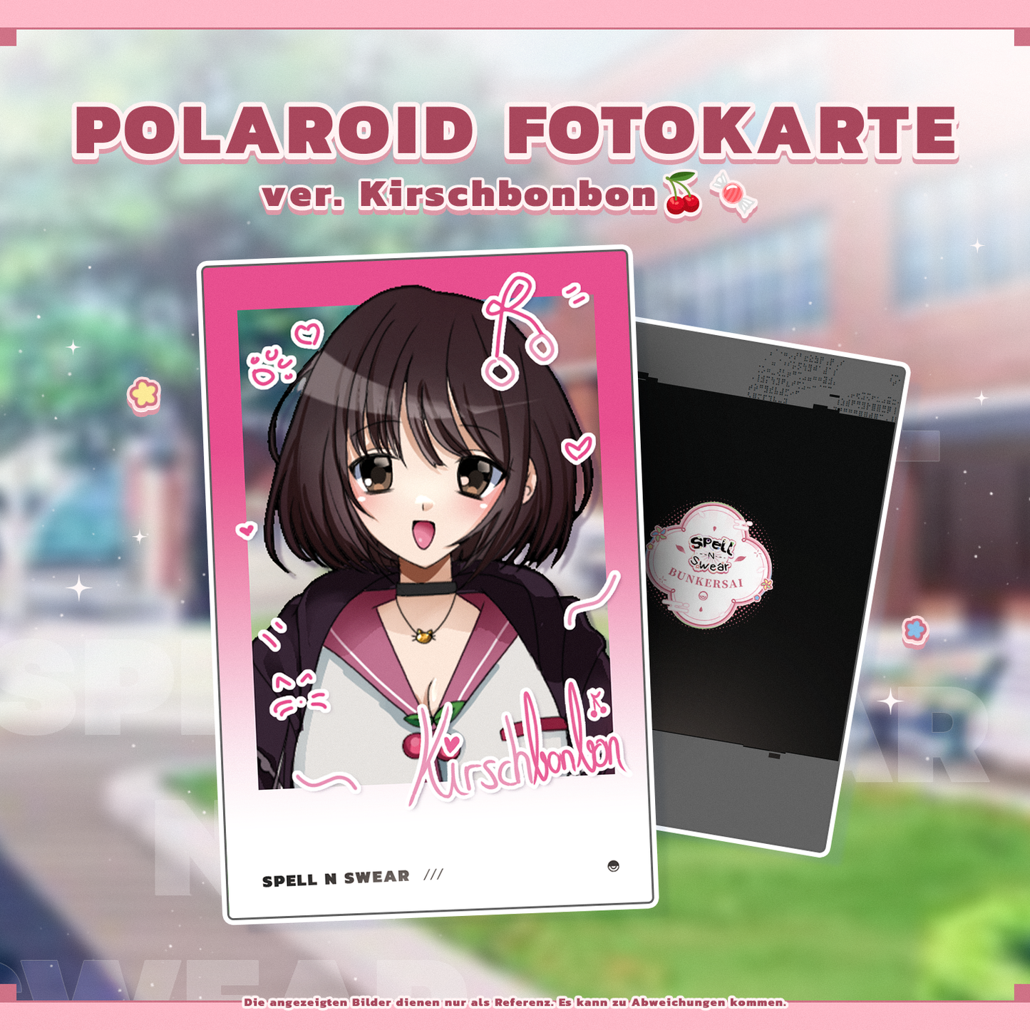 [VORBESTELLUNG] Spell N Swear Polaroid Fotokarte