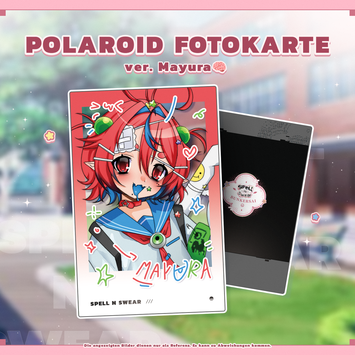 [VORBESTELLUNG] Spell N Swear Polaroid Fotokarte