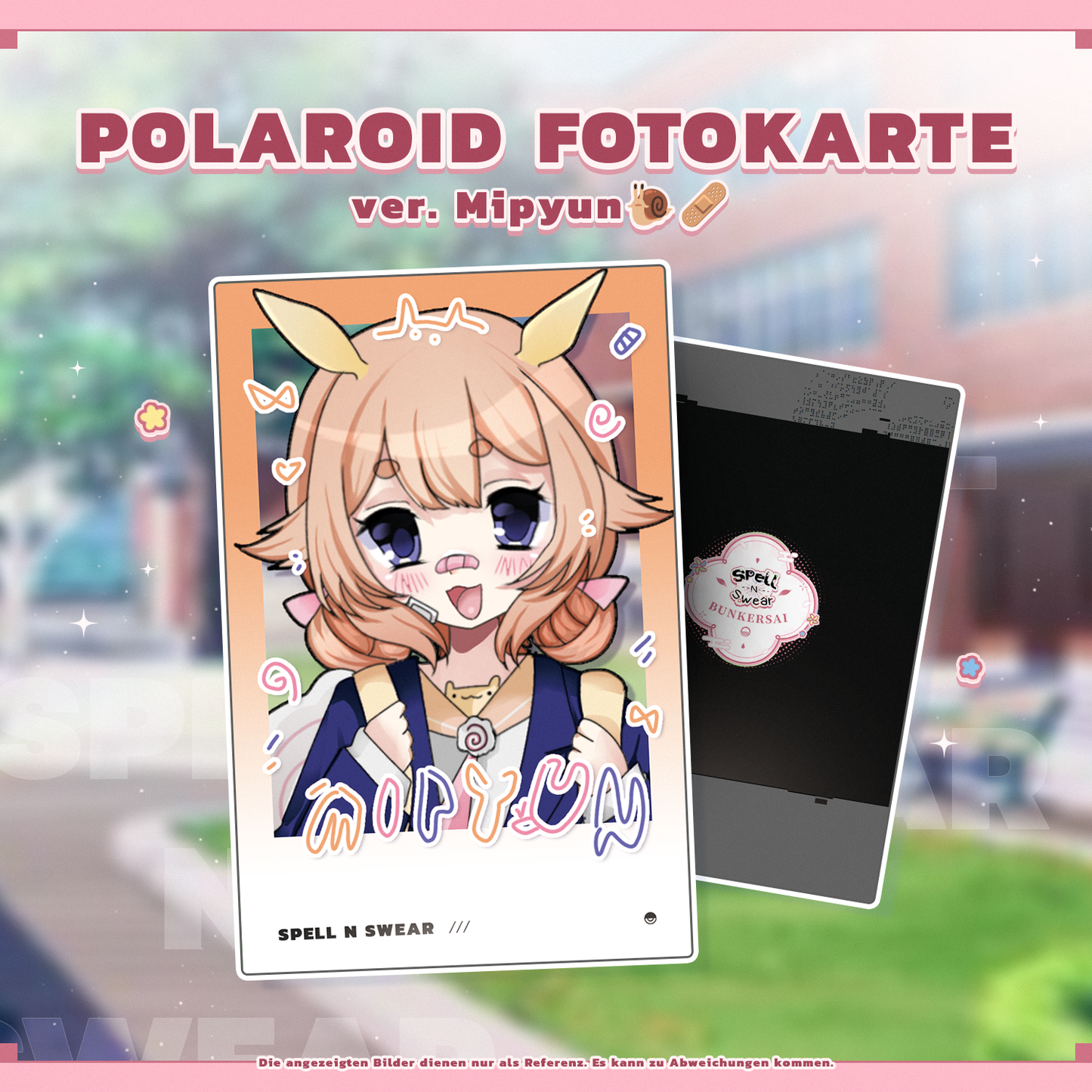 [VORBESTELLUNG] Spell N Swear Polaroid Fotokarte