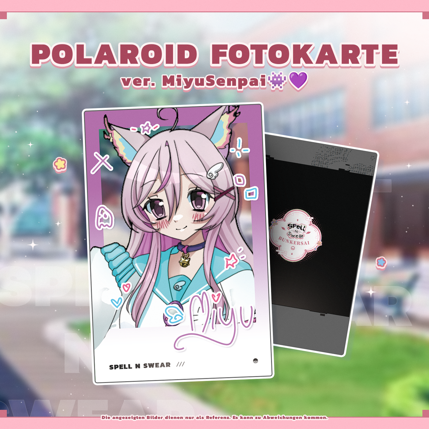 [VORBESTELLUNG] Spell N Swear Polaroid Fotokarte