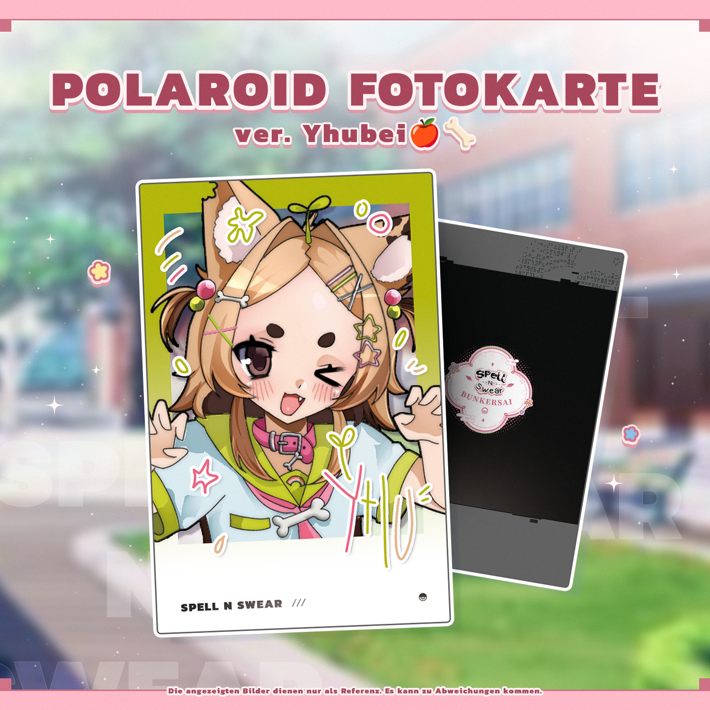 [VORBESTELLUNG] Spell N Swear Polaroid Fotokarte