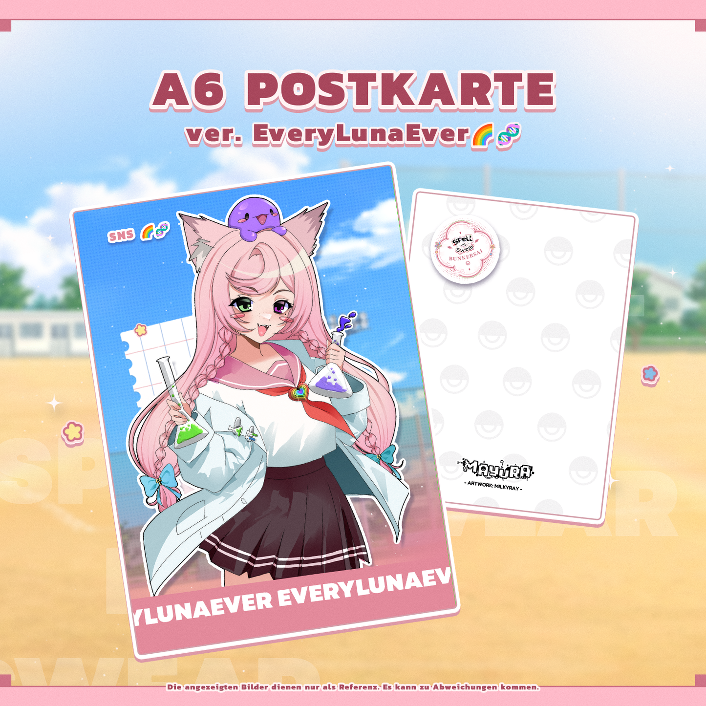 [VORBESTELLUNG] Spell N Swear A6 Postkarten