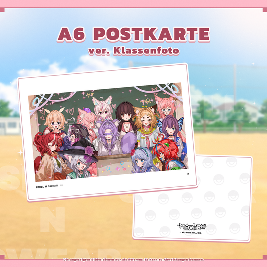 [VORBESTELLUNG] Spell N Swear Klassenfoto A6 Postkarte