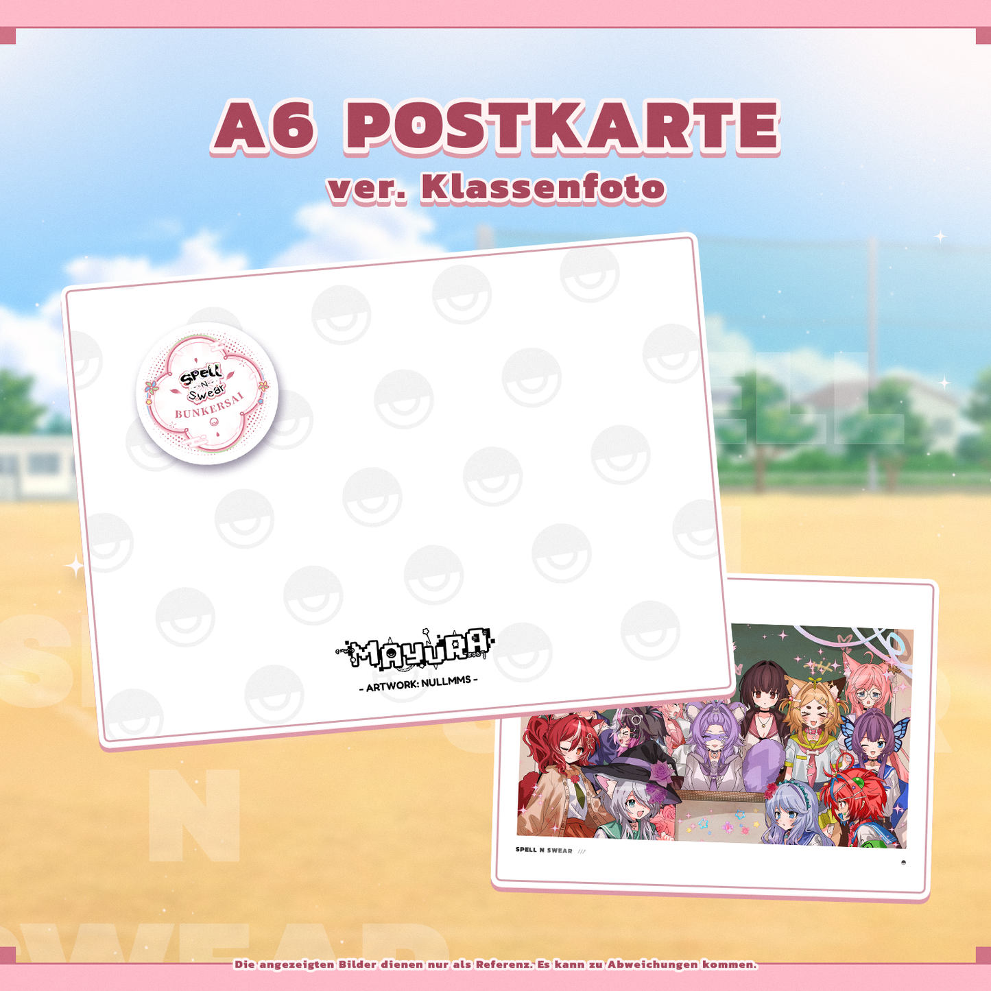[VORBESTELLUNG] Spell N Swear Klassenfoto A6 Postkarte