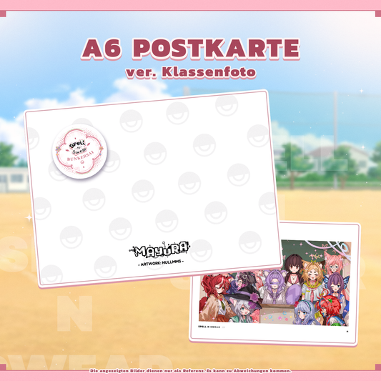 [VORBESTELLUNG] Spell N Swear Klassenfoto A6 Postkarte