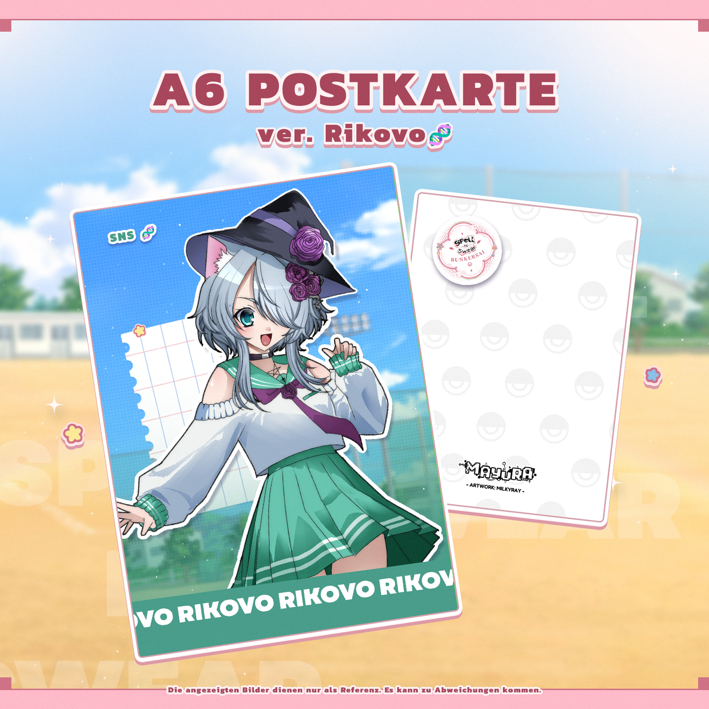 [VORBESTELLUNG] Spell N Swear A6 Postkarten
